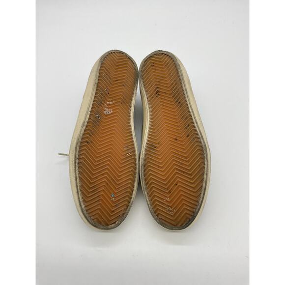 Golden Goose 'Soul-Star' Tan Leather Distressed Leather-Trimmed Suede Sneakers - Picture 5 of 5